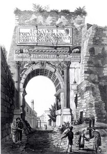The Arch of Titus, from 
